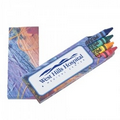 Prang  Impressionist 4 Pack Crayons (Imprinted)